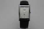 Refurbished Vintage Seiko Slim Tank Men's Wrist Watch White Dial With Black Strap - Image 4
