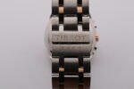 New Tissot 1853 Couturier Tachymeter Chronograph Quartz Men's Wrist Watch Black Dial Silver-Rose Gold Chain - Image 11
