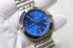 BREITLING CHRONOMAT AUTOMATIC  36  BULE DIAL - Image 4
