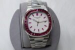 PATEK PHILIPPE NAUTILUS WHITE DIAL PINK DIAMOND (MOD) - Image 4