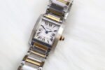 CARTIER TANK FRANCAISE WATCH 18K YELLOW GOLD AND STEEL (MOD) - Image 3