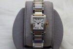 CARTIER TANK FRANCAISE WATCH 18K YELLOW GOLD AND STEEL (MOD) - Image 4