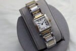 CARTIER TANK FRANCAISE WATCH 18K YELLOW GOLD AND STEEL (MOD)