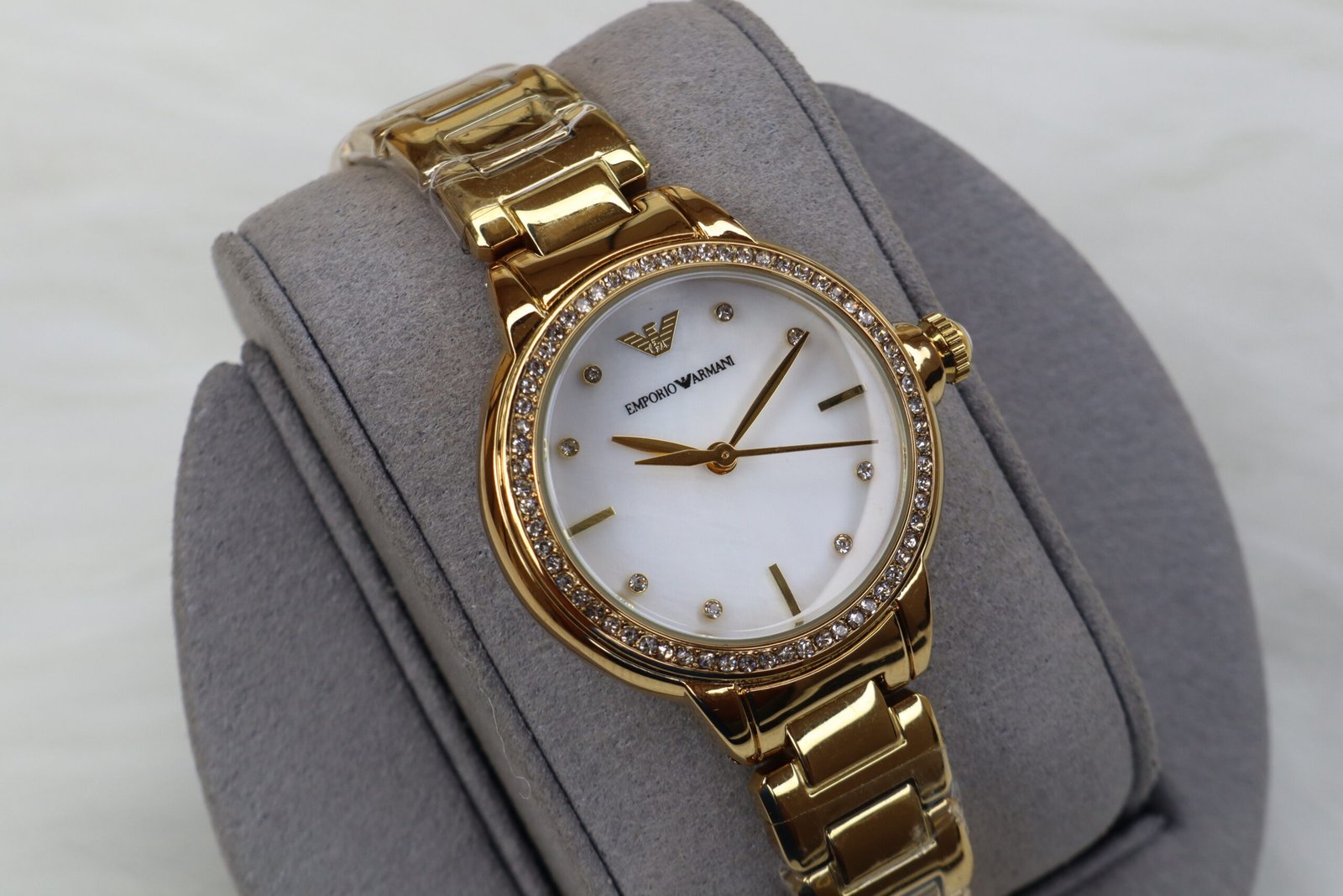 IMG_9569 ARMANI AR11609 ROSE GOLD WHITE DIAL (MOD) - Image 1