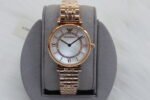 ARMANI AR1907 GOLD TONE WITH WHITE DIAL STONE (MOD) - Image 5
