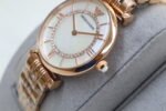 ARMANI AR1907 GOLD TONE WITH WHITE DIAL STONE (MOD) - Image 3