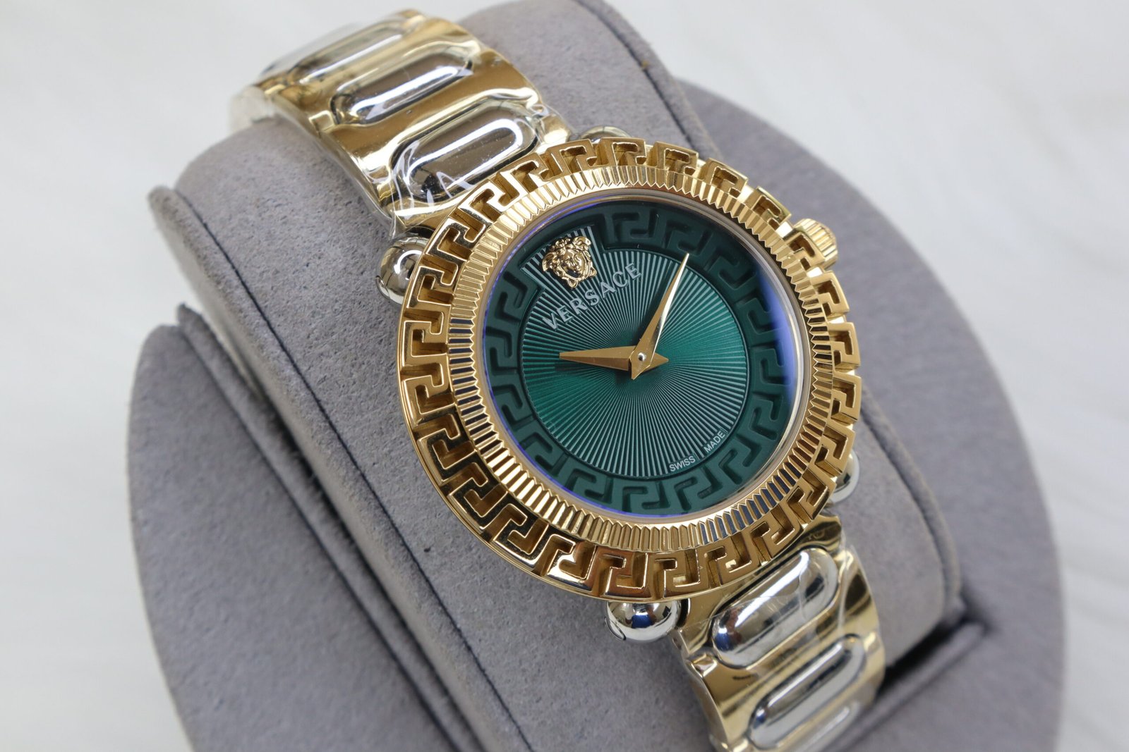 IMG_9605 VERSACE GREEN DIAL GOLD CASE (MOD) - Image 1