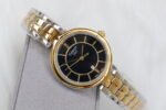 TISSOT BLACK DIAL TWO TONE GOLD AND SILVER (MOD) - Image 9