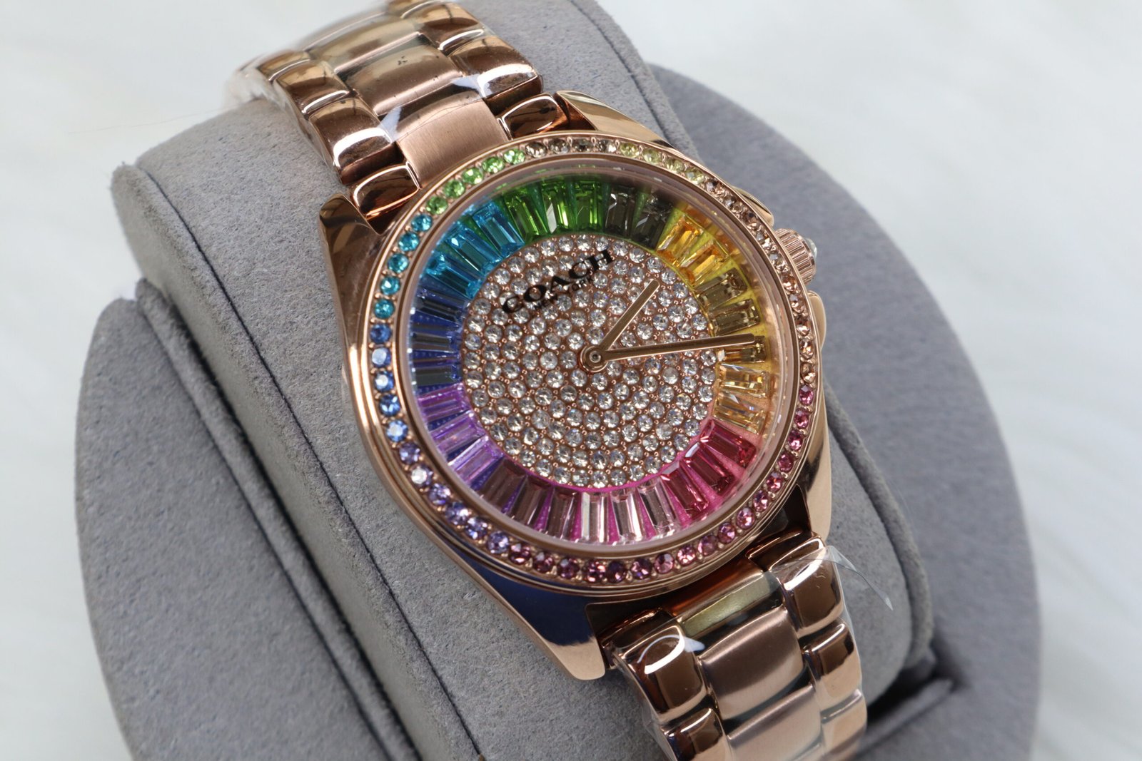 IMG_9645 COACH GREYSON 14504275 RAINBOW DIAL ROSE GOLD (MOD) - Image 1
