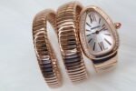 BULGARI SERPENTI TUBOGAS 103905 ROSE WHITE DIAL (MOD) - Image 5