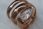 BULGARI SERPENTI TUBOGAS 103905 ROSE WHITE DIAL (MOD)