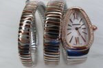 BULGARI SERPENTI TUBOGAS 103249 TWO TONE SILVER ROSE (MOD) - Image 3