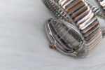 BULGARI SERPENTI TUBOGAS 103249 TWO TONE SILVER ROSE (MOD) - Image 6